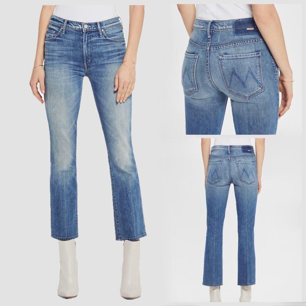 Mother SUPERIOR The Insider Ankle size 26 Sacred Medium Distressed Jeans